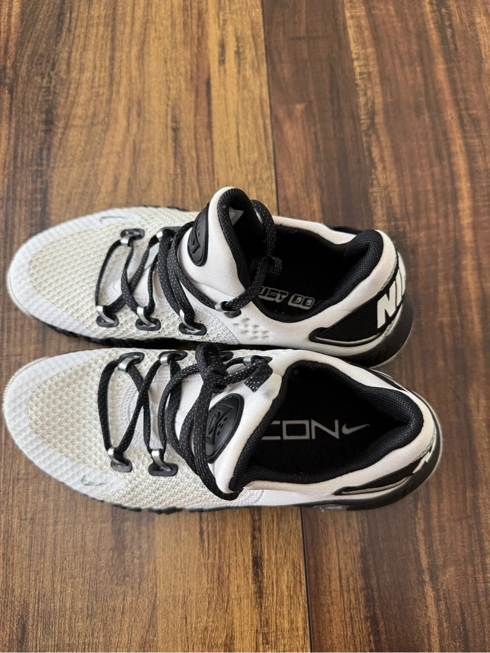 Nike Women's Metcon Sneakers in White and Black